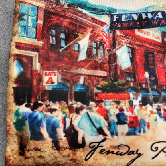 Fenway Park, Boston 8” X 5” Double Sided Print Zipper Pouch - Picture 2 of 10